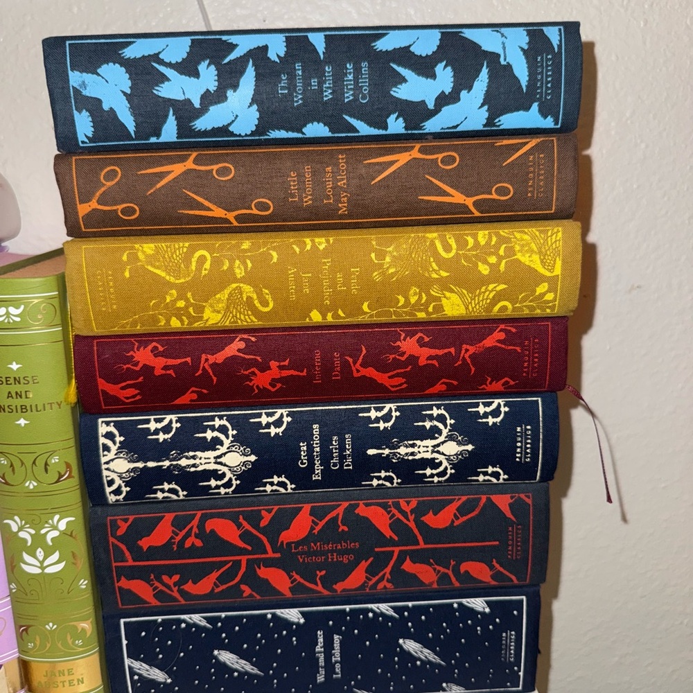 Vibrant Hardcover Book Collection
